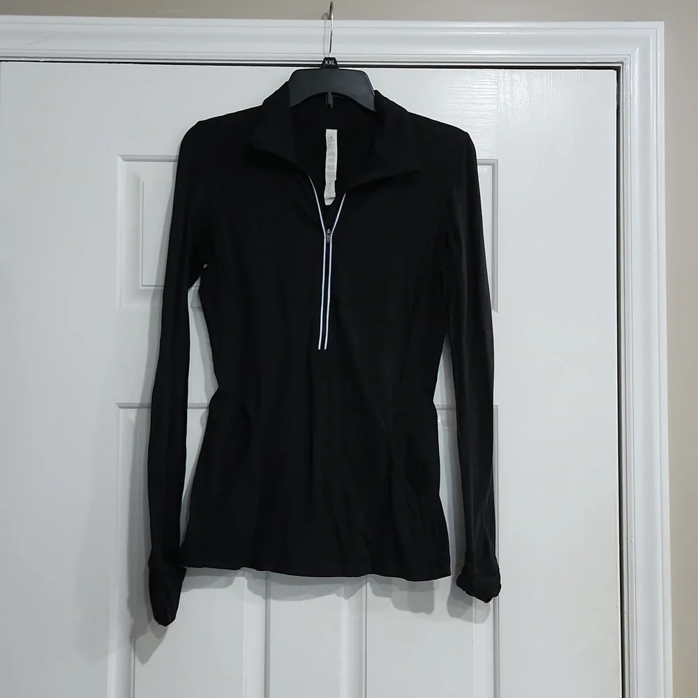 Lululemon Star Runner Pullover Black Size 8
